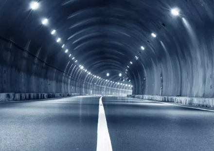 LED tunnel lighting